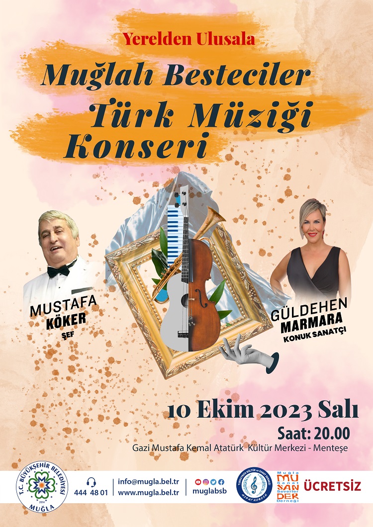 Muğlalı Besteciler Türk Müziği Konseri 